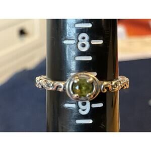 CR Rolls Carolyn Polleck Tanzanite Ring 925 Sterling 8.75
